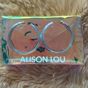 Alison Lou large Jelly hoops